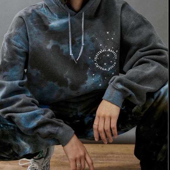Urban Outfitters Tops - BDG Urban Outfitters Tie-Dye Celestial Sun Hoodie Hooded Sweatshirt XS